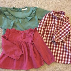 3T-4T Fall-Winter Tops Set